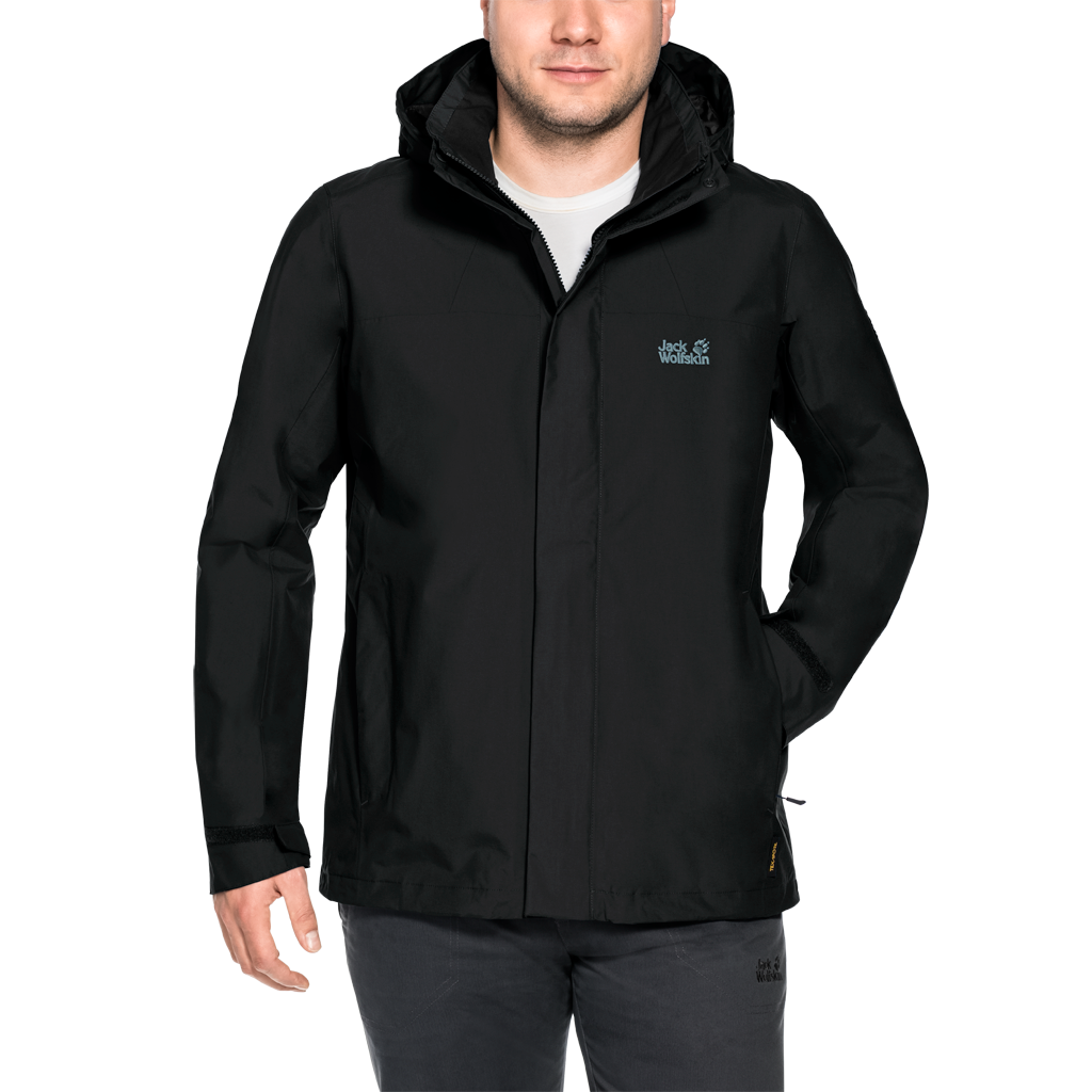 Jack Wolfskin Men's Highland Jacket - Black