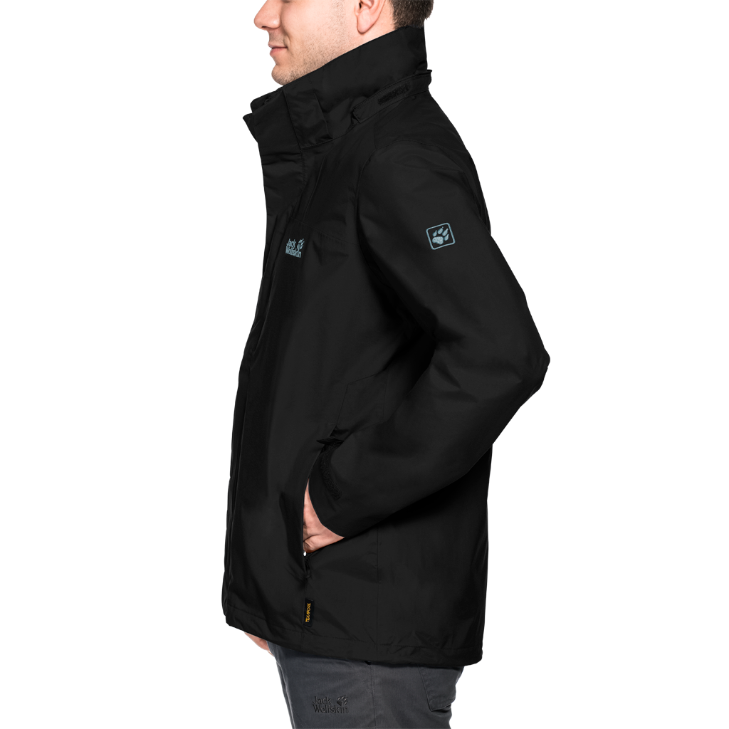 Jack Wolfskin Men's Highland Jacket - Black