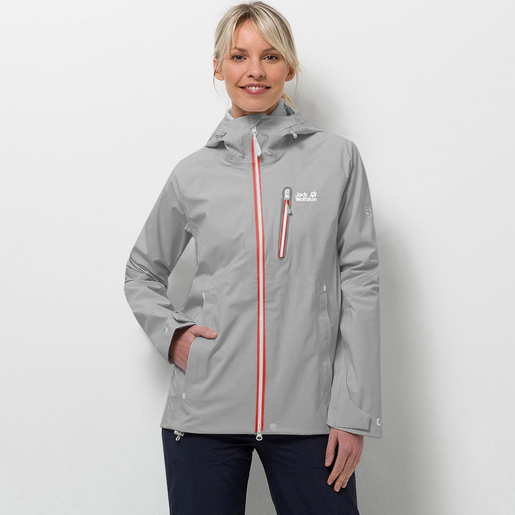 Jack Wolfskin Women's Ticume Jacket - Grey Haze