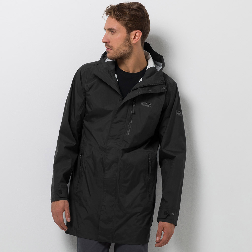 Raincoat jack wolfskin sales