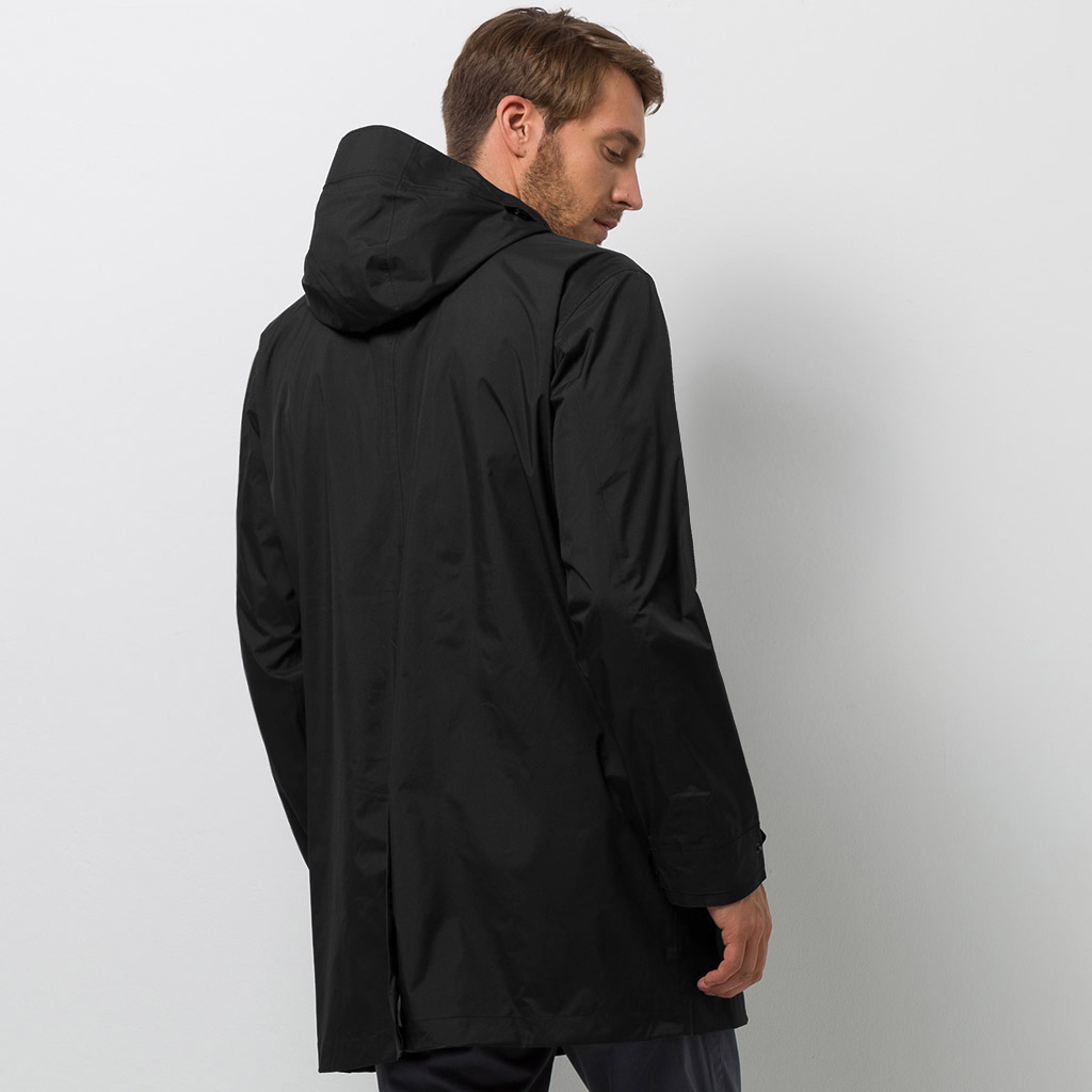 Jack Wolfskin Men's Crosstown Raincoat