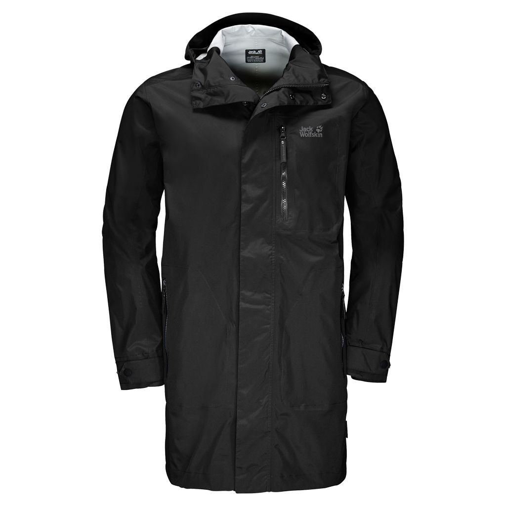 Jack Wolfskin Men's Crosstown Raincoat