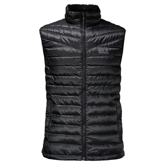 Jack Wolfskin Vista Down 700 Fill Vest Mens - Black