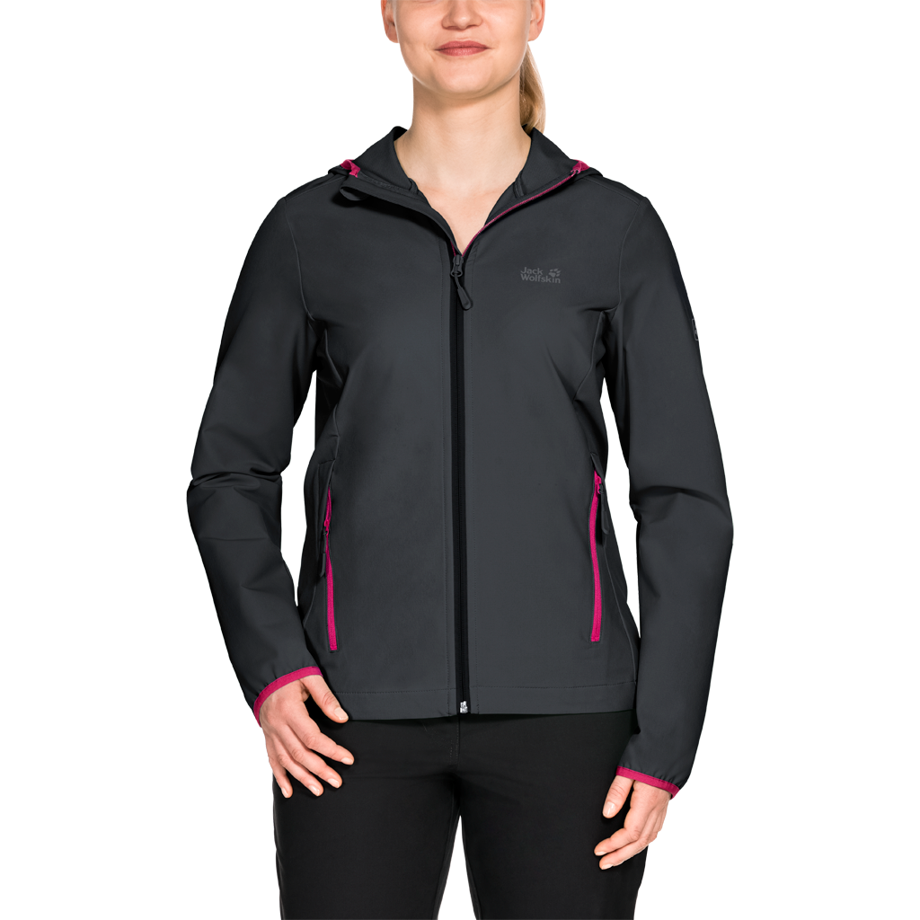 Jack Wolfskin Turbulence Jacket Women - Phantom