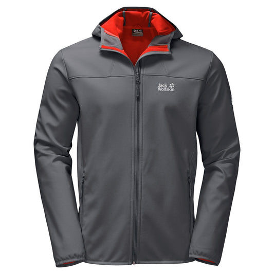 Jack Wolfskin Northern Point Softshell Jacket Men - Dark Iron