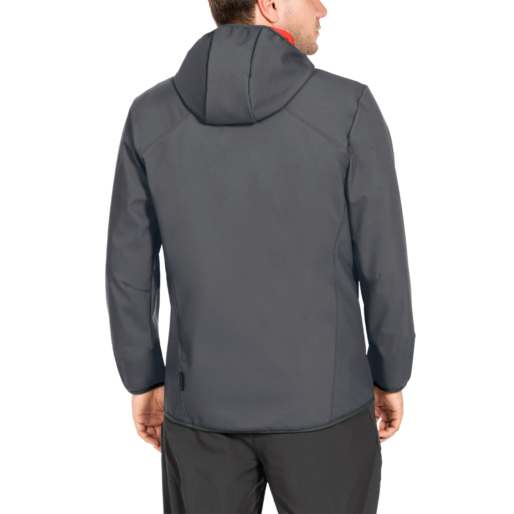 Jack Wolfskin Northern Point Softshell Jacket Men - Dark Iron