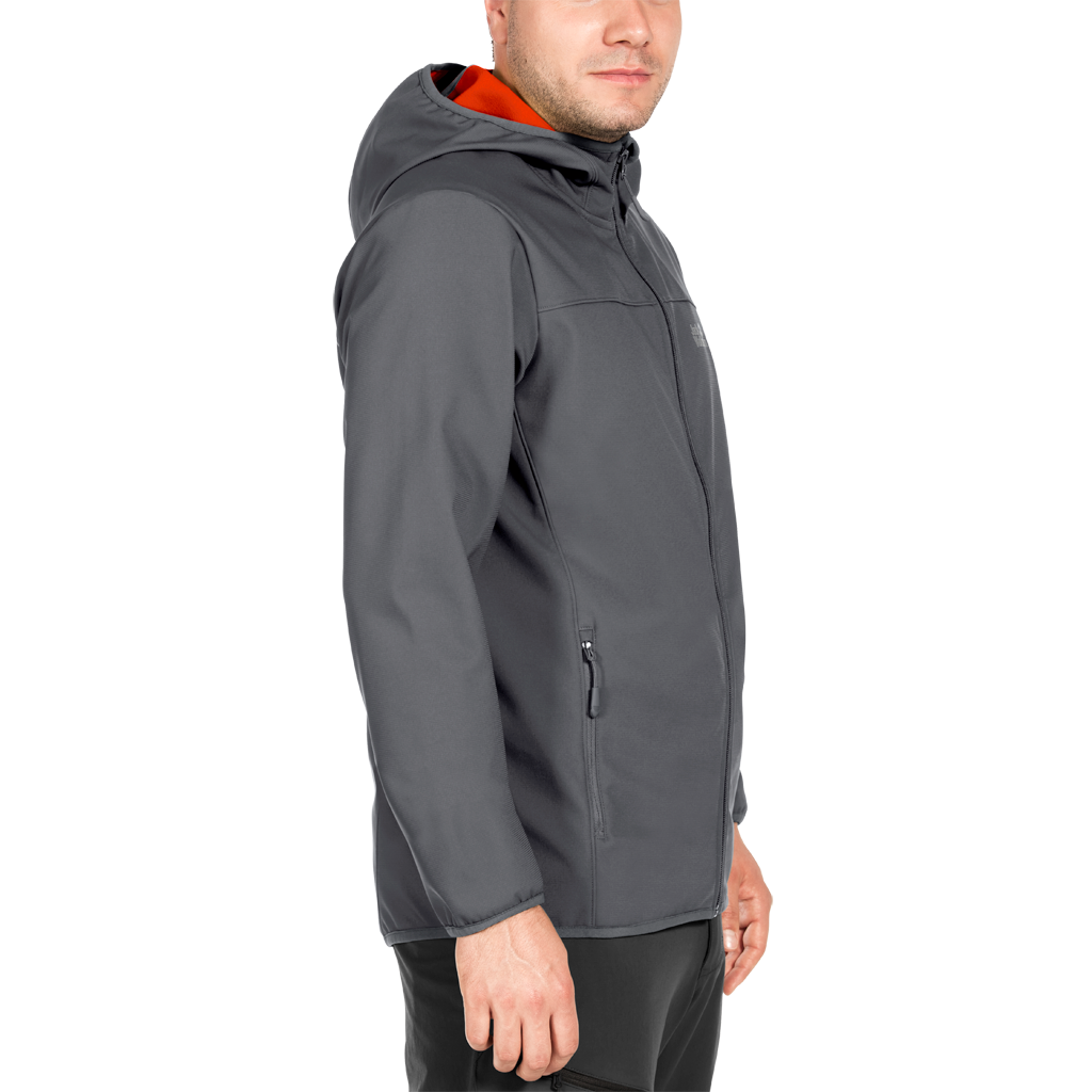 Jack Wolfskin Northern Point Softshell Jacket Men - Dark Iron