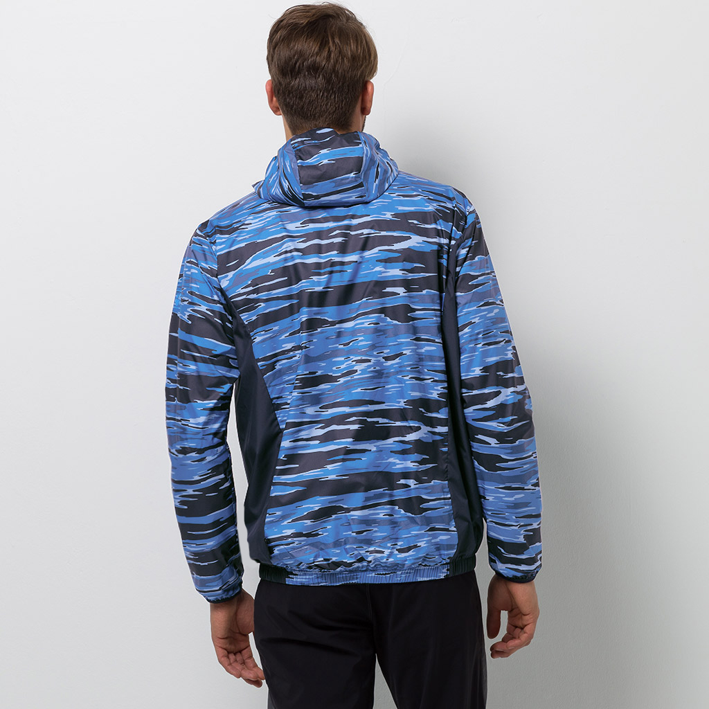 Jack Wolfskin Coastal Wave Jacket Men - Night Blue All Over