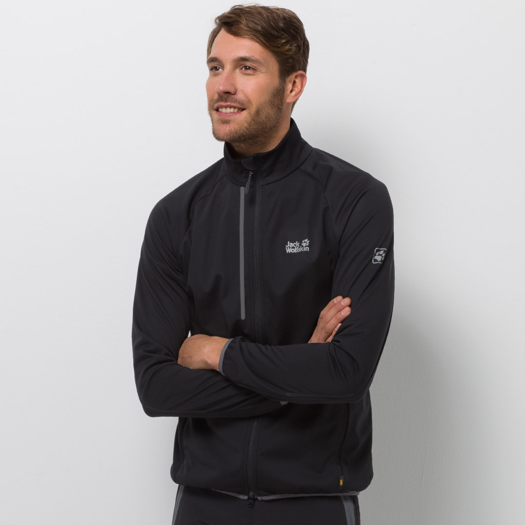 Jack Wolfskin Cusco Trail Softshell Jacket - Black