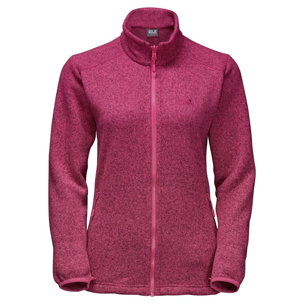 Jack Wolfskin Caribou Asylum Fleece Jacket Women - Tropic Pink