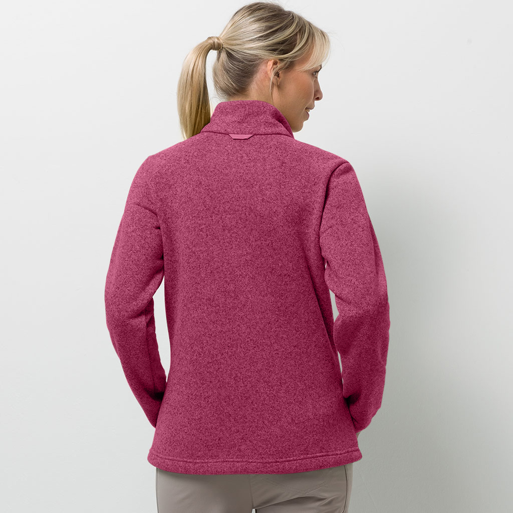 Jack Wolfskin Caribou Asylum Fleece Jacket Women - Tropic Pink