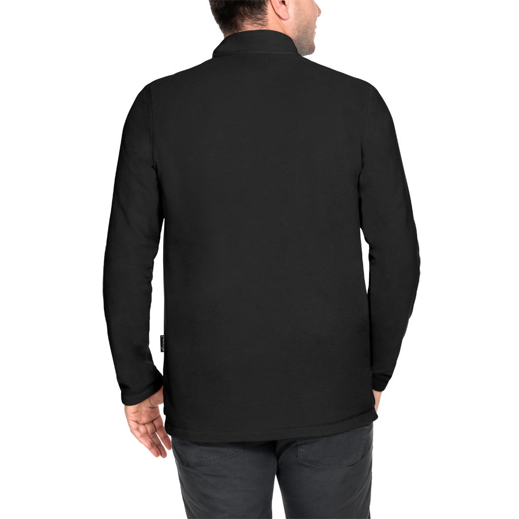 Jack Wolfskin Gecko Fleece Jumper Men - Black