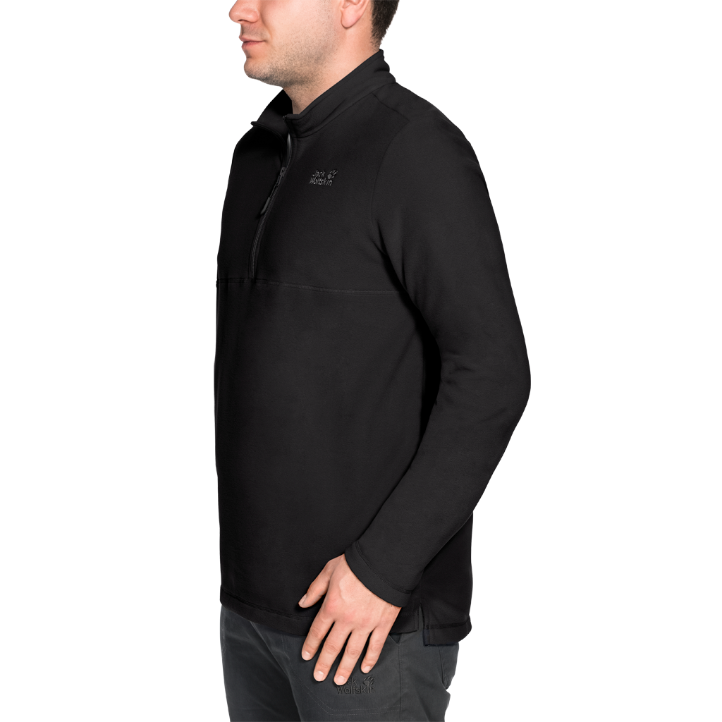 Jack Wolfskin Gecko Fleece Jumper Men Black – Budjik