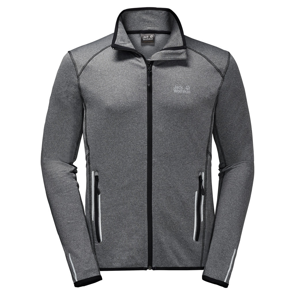 Jack Wolfskin High Mountain Trail Jacket Men - Tarmac Grey