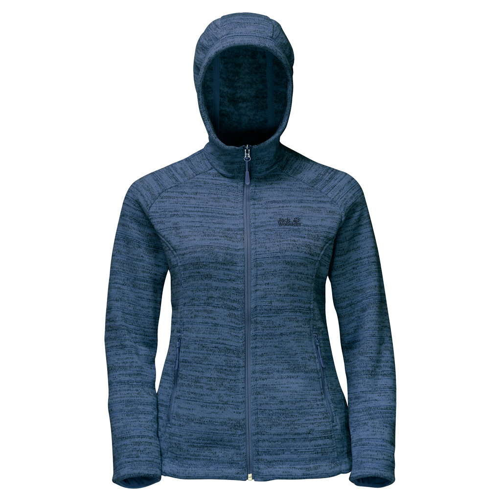 Jack Wolfskin Aquila Hooded Jacket Women - Ocean Wave