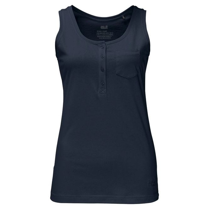 Jack Wolfskin Women Essential Top - Midnight Blue