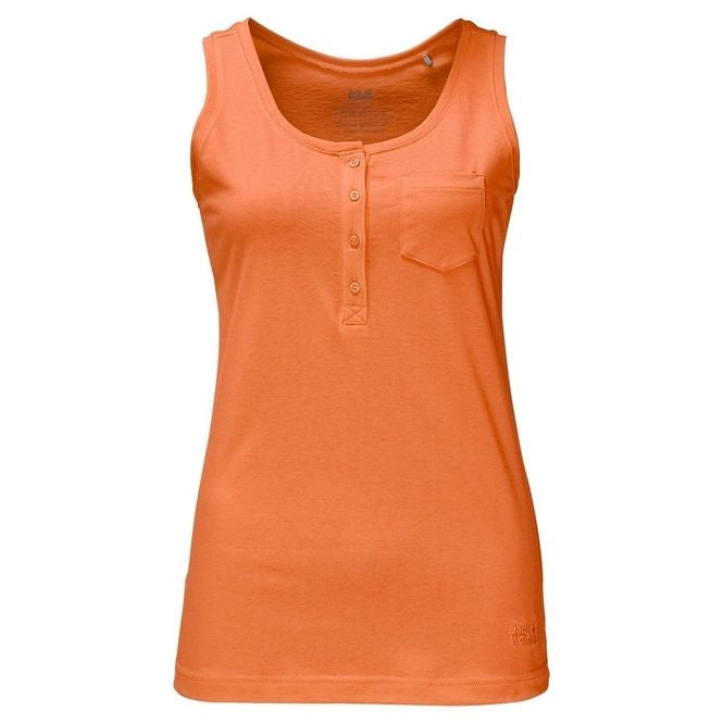 Jack Wolfskin Women Essential Top - Papaya