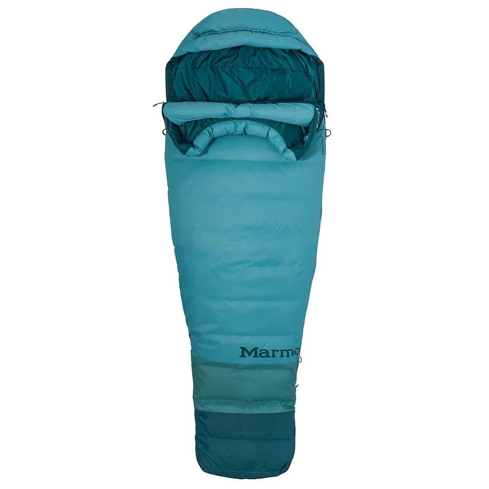 Marmot Women's Angel Fire TL Sleeping Bag (-4° C) - Blue Agave/Dark Agave - LZ