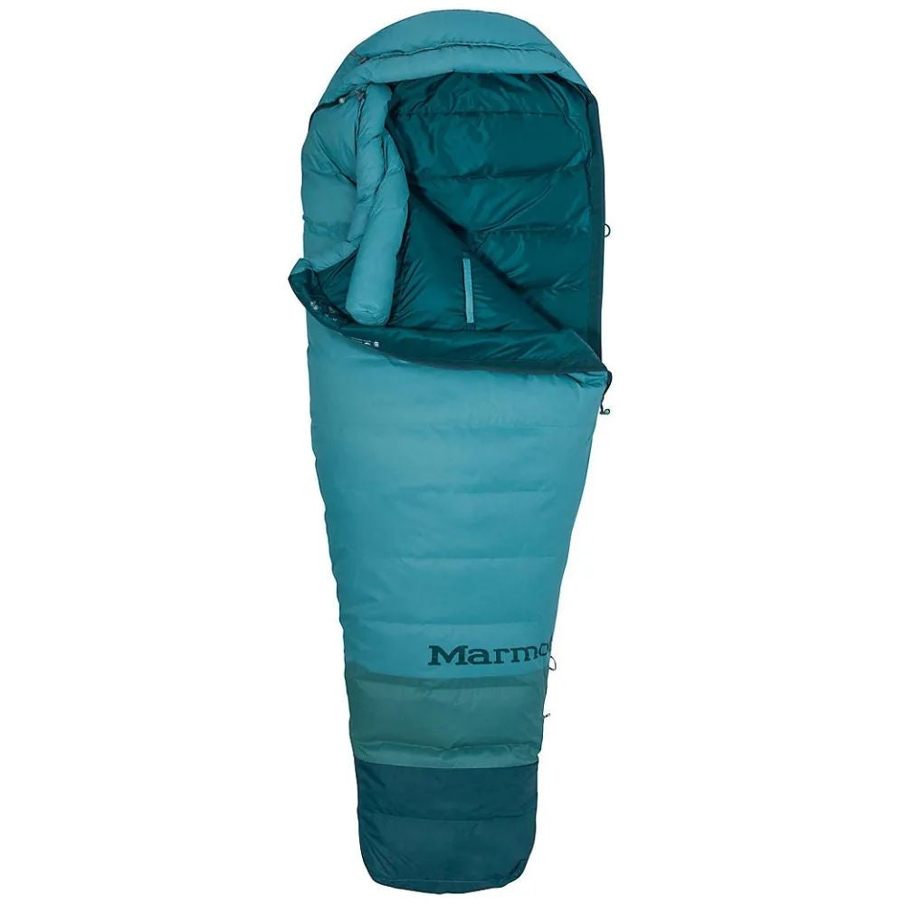 Marmot Women's Angel Fire TL Sleeping Bag (-4° C) - Blue Agave/Dark Agave - LZ