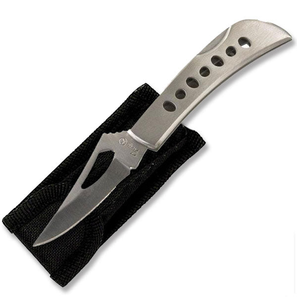 Fury Stainless Lockback Knife with Sheath