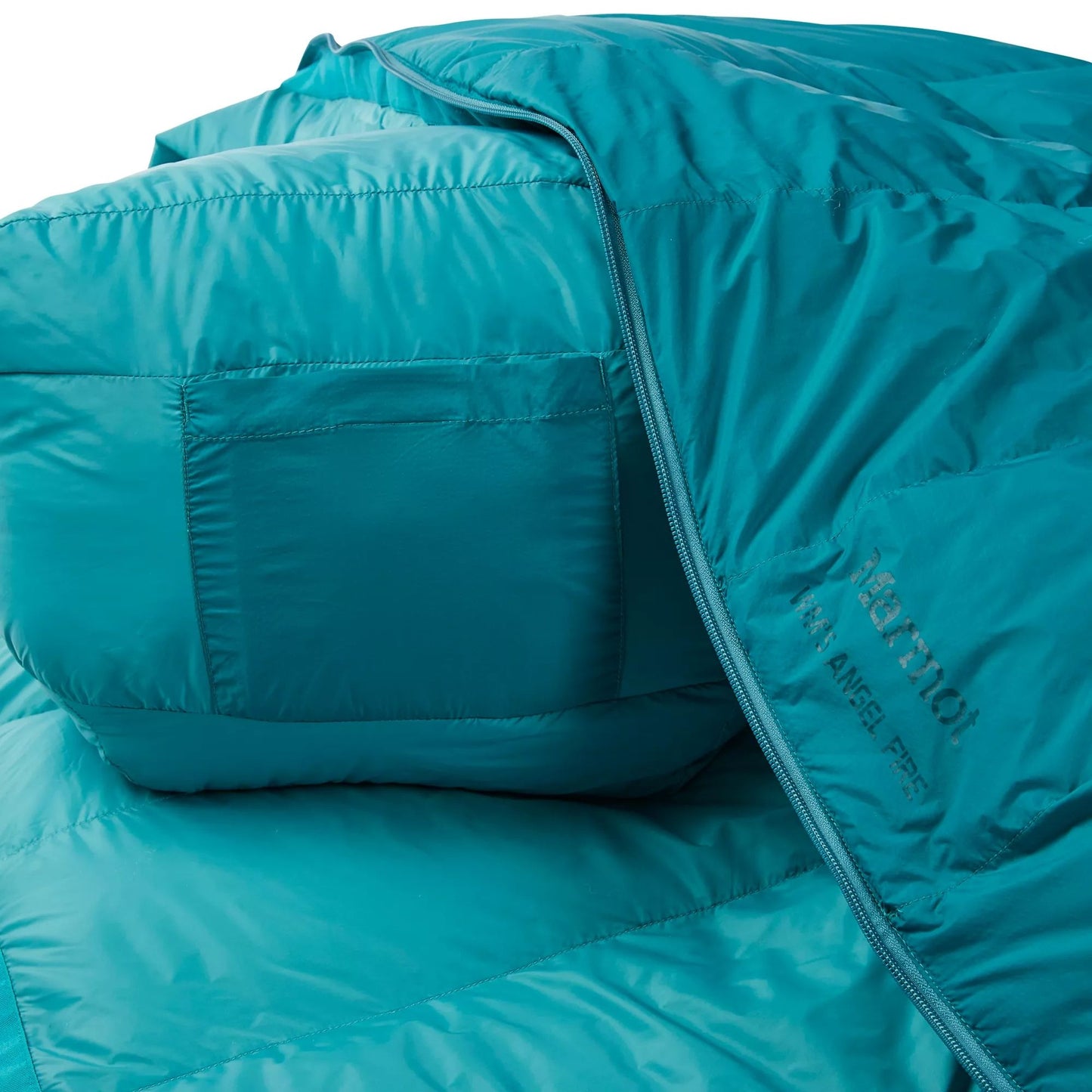 Marmot Women's Angel Fire 650 Fill Down Sleeping Bag (-4° C) - Malachite/Deep Teal