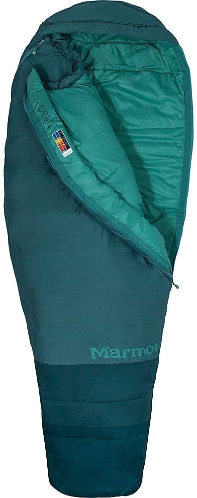 Marmot Women's Trestles 15 TL Sleeping Bag (-9° C) - Dark Agave/Sea Moss - LZ