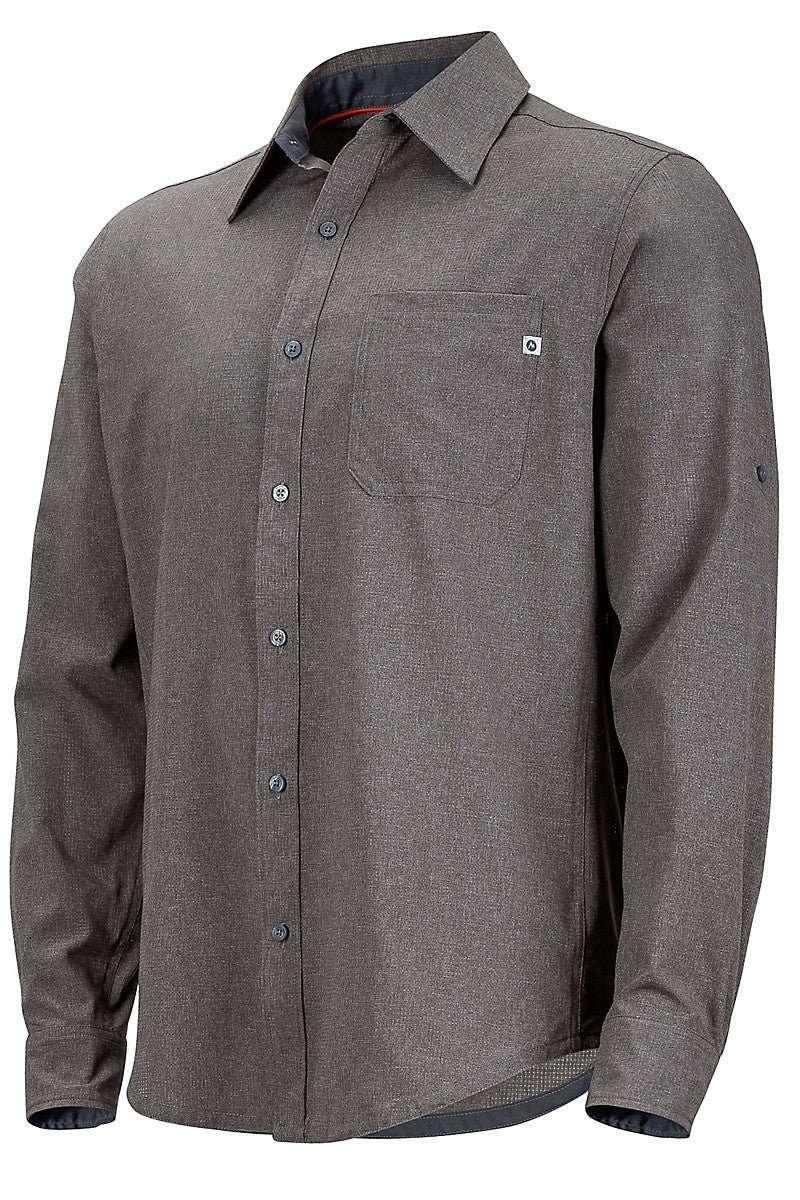 Marmot Men's Windshear Long Sleeve (LS) Shirt - Cinder