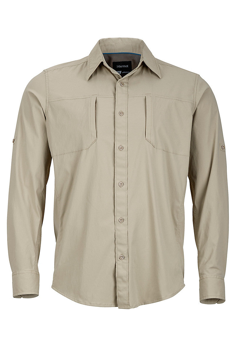 Marmot Trient LS Shirt - Light Khaki