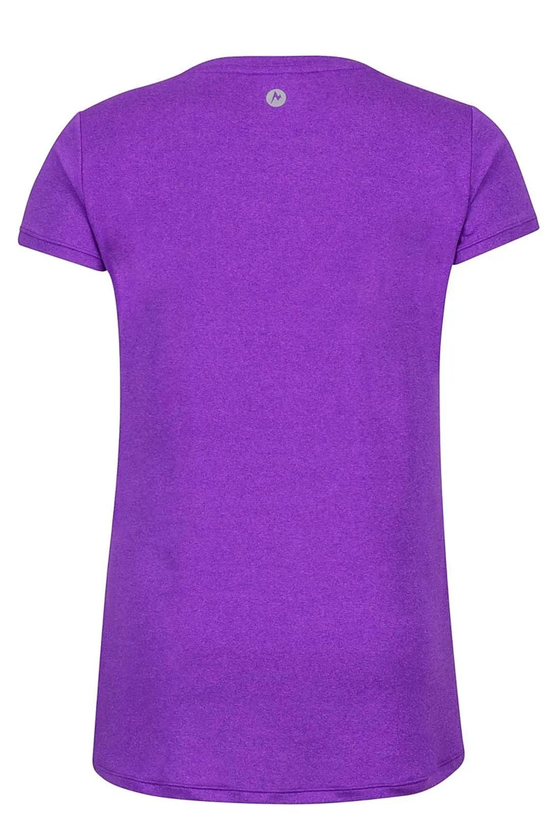 Marmot Women's All Around Tee Short Sleave (SS) Shirt - Bright Violet