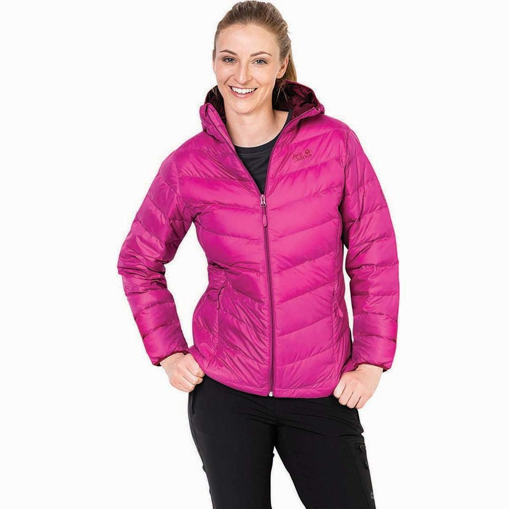 Jack Wolfskin Women s Helium Jacket Fuchsia Budjik