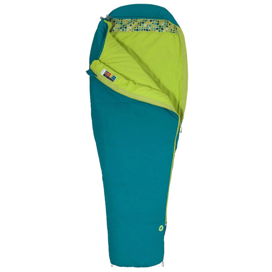 Marmot Kids NanoWave 40F/4C Sleeping Bag - Malachite - LZ