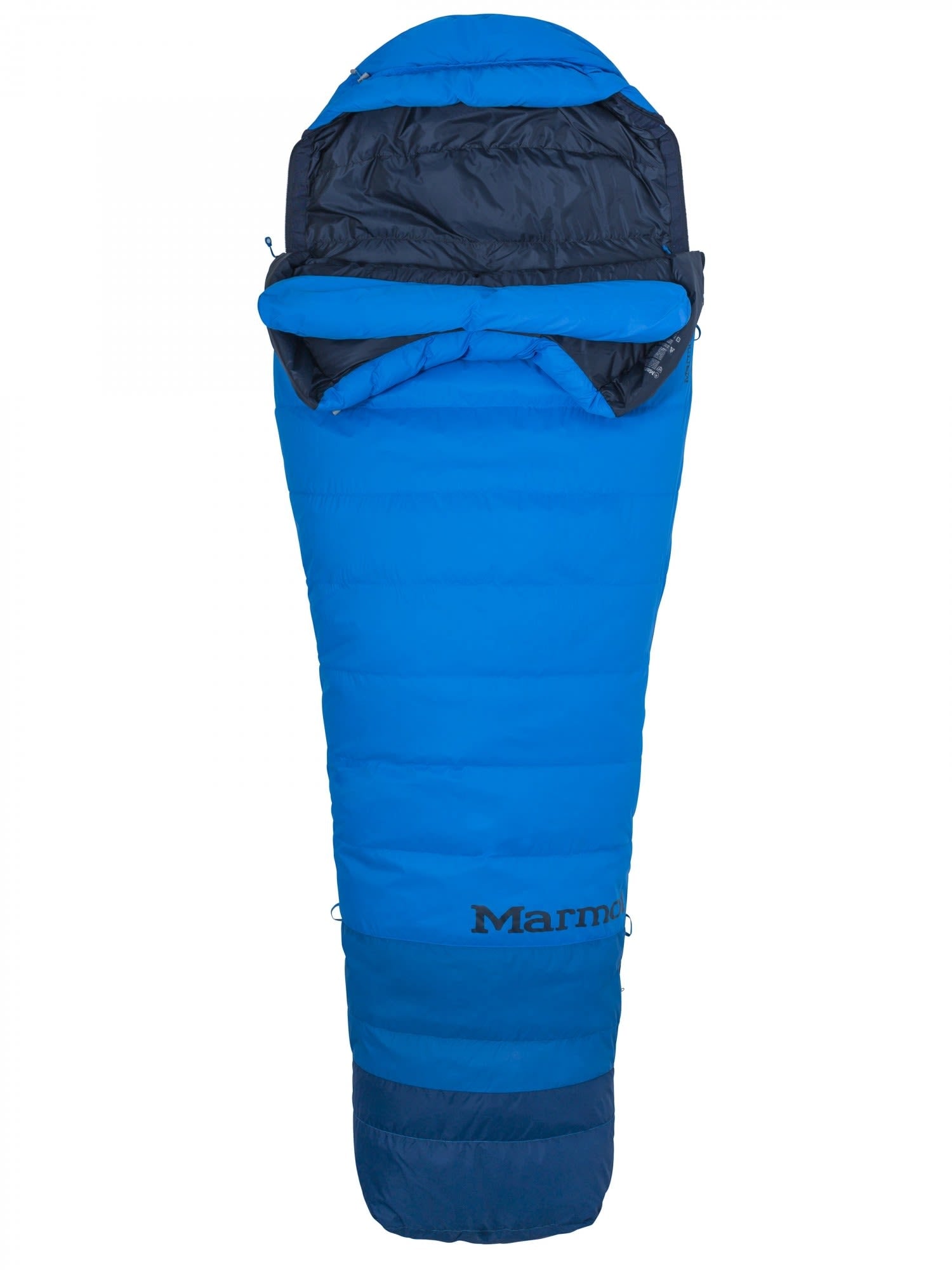 marmot sawtooth schlafsack Marmot Sawtooth TL Down Sleeping Bag Cobalt Blue Regular