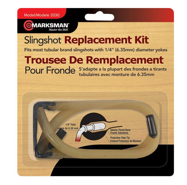 Marksman Slingshot Band Clear Replacement Kit (3330)