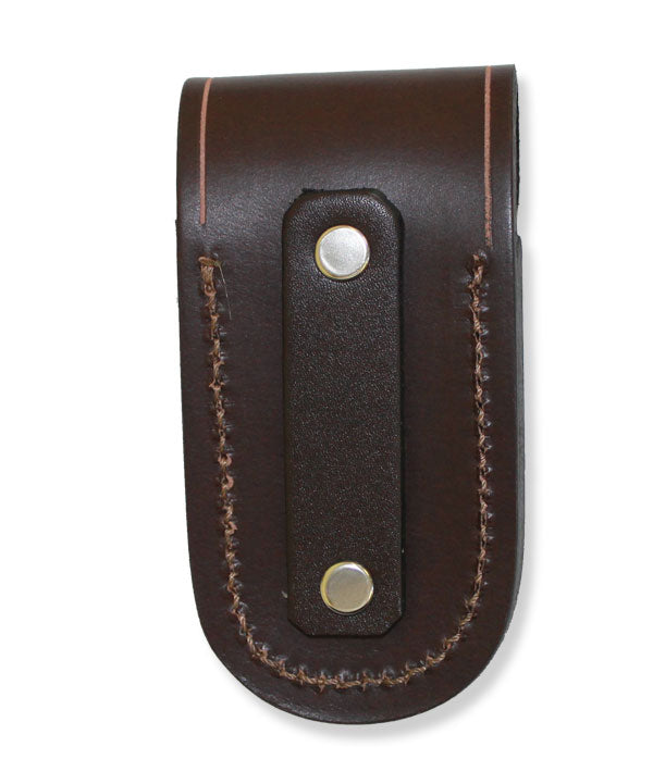 Leather Moulded Vertical Pocket Knife Pouch - 90mm